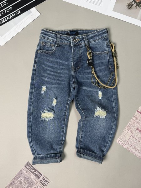 بنطلون جينز ولادي 14-18 نمر صغيرة